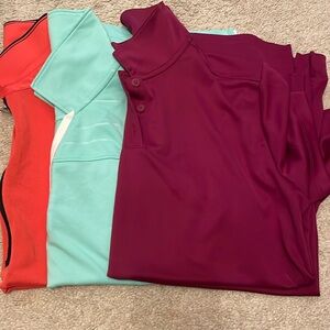 Women’s size large golf shirt bundle